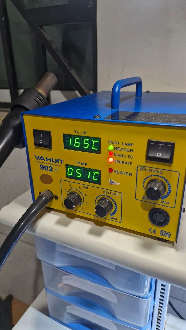Estação de retrabalho yaxun 902 + - Foto 3