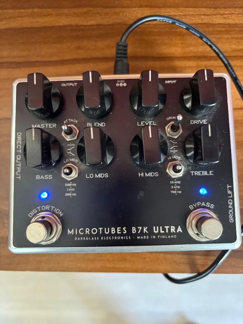 ベース Darkglass Electronics B7K ULTRA V1 Pedal para Baixo Darkglass B7K Ultra V1 (primeira geração