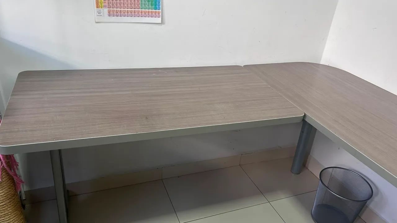 Mesa de escritório em L  - Foto 4