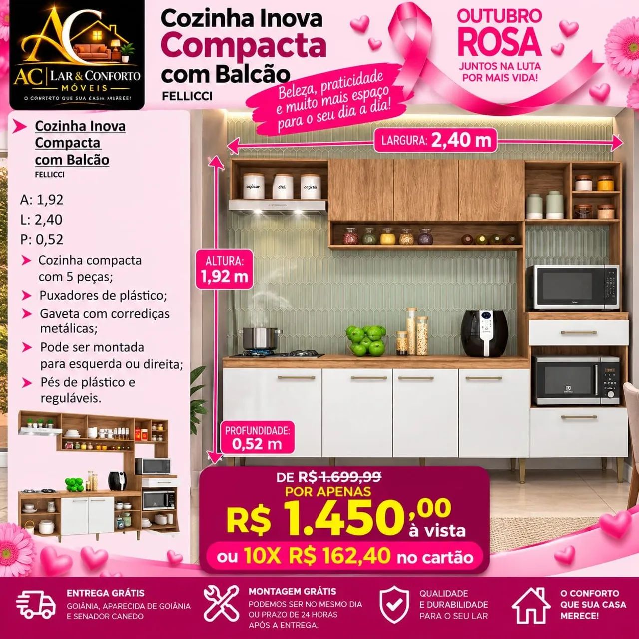 PROMOÇÃO ARMÁRIOS A PARTIR DE 699 - Foto 5