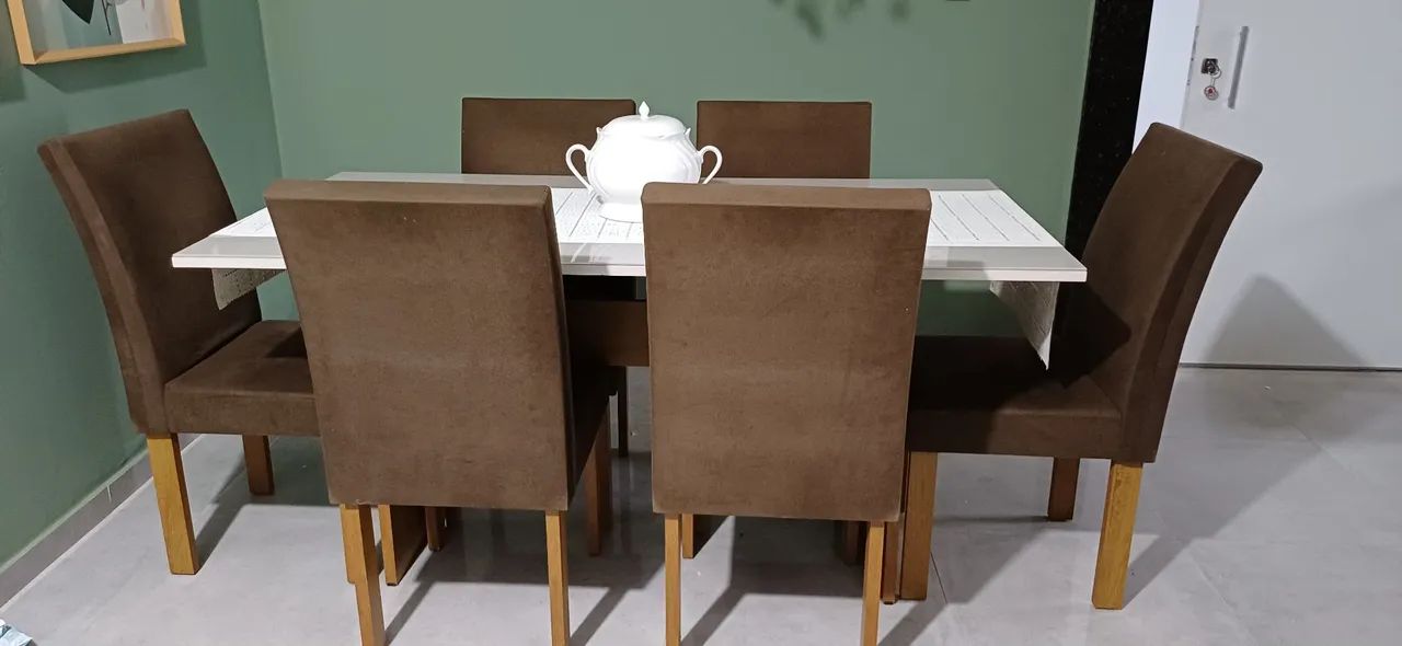 Mesa de Jantar com 6 cadeiras - Foto 2