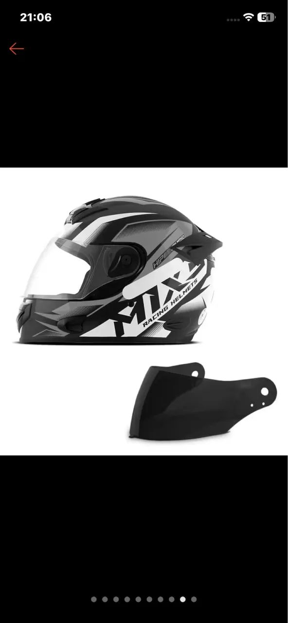 CAPACETE 56 NOVO