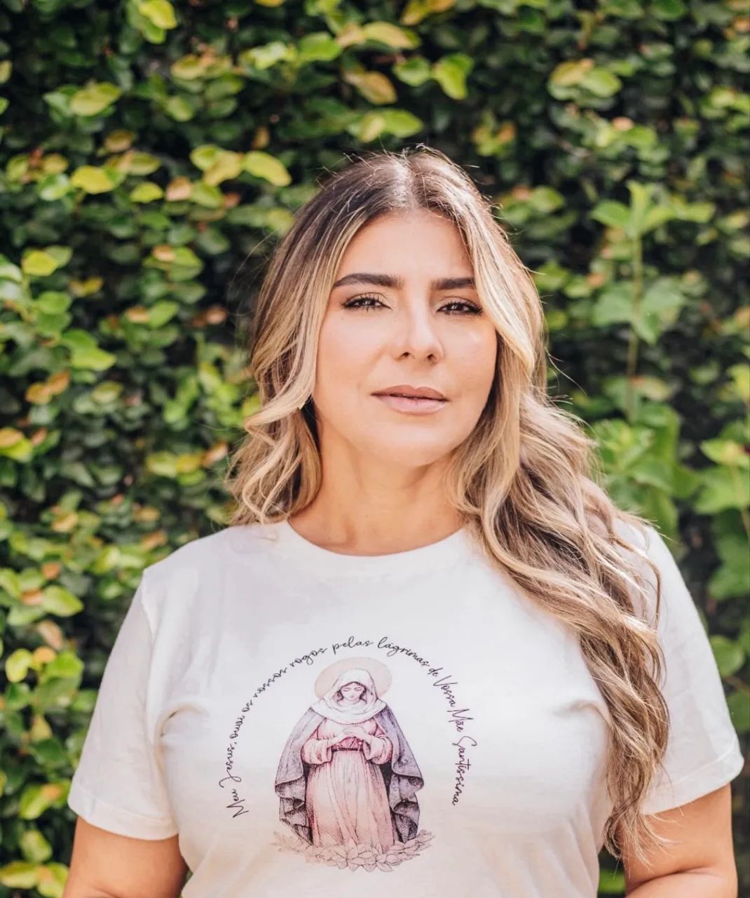 Camiseta Nossa Senhora das Lágrima  - Foto 2