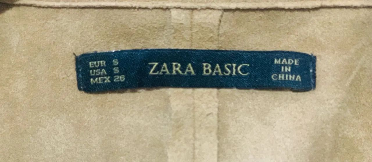Colete camurça Zara - Foto 4