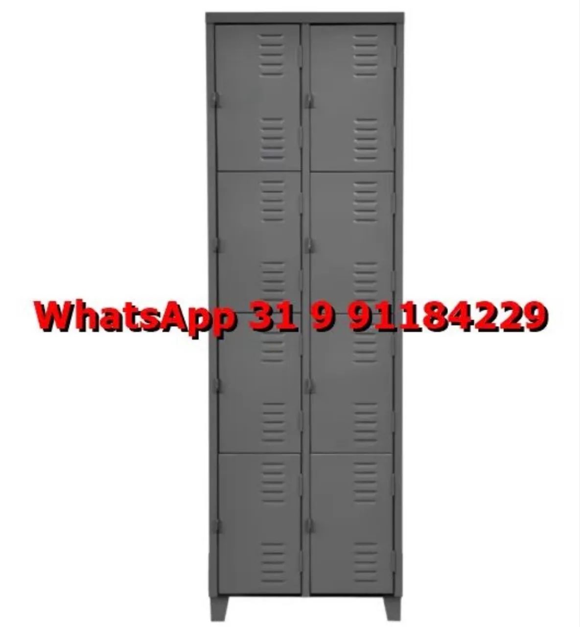 Armário de aço 8 portas novo Frete grátis  - Foto 4