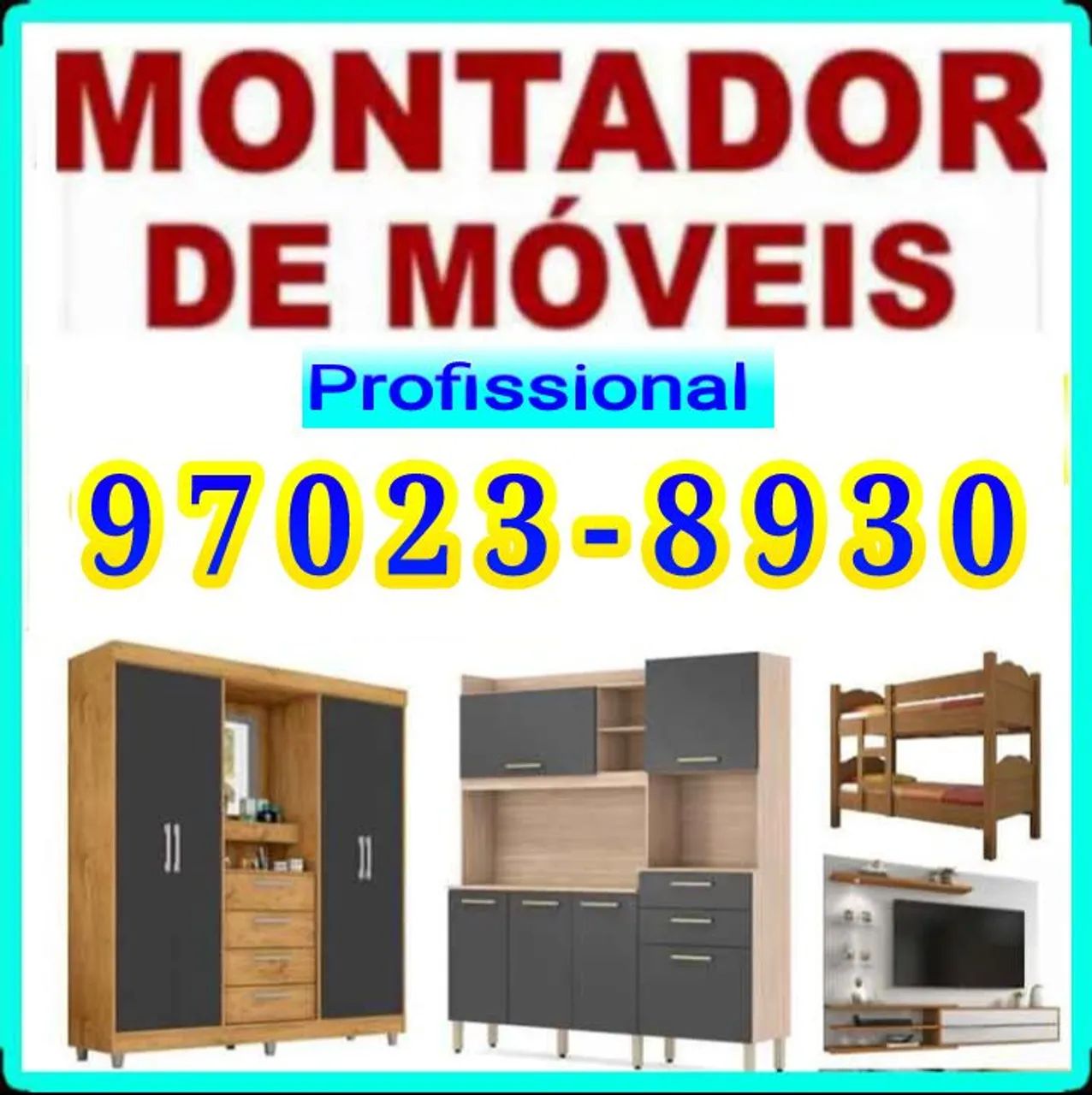 Montador de móveis profissional