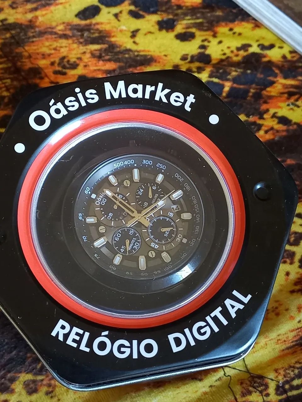 RELÓGIO DA MARCA OÁSIS ORIGINAL MASCULINO SÓ RS 200