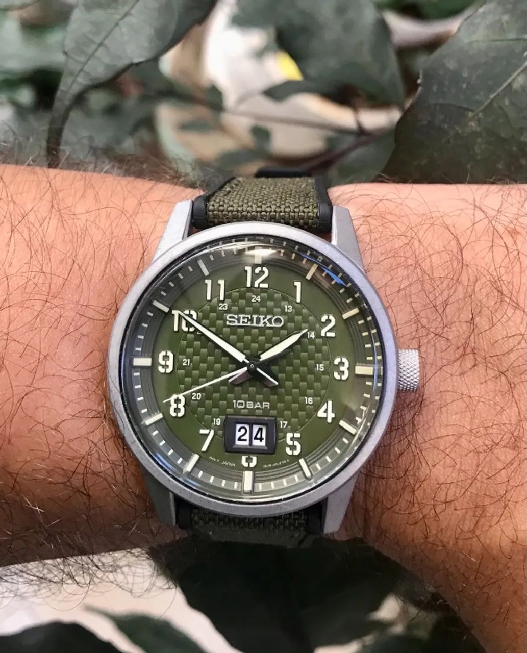 Relógio militar SEIKO SUR 323 - Foto 2