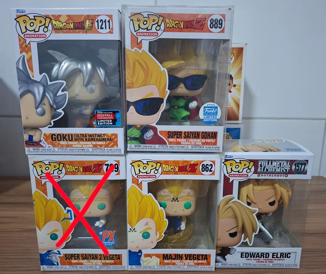 Funko Pop! Animes Dragon ball / Fullmetal