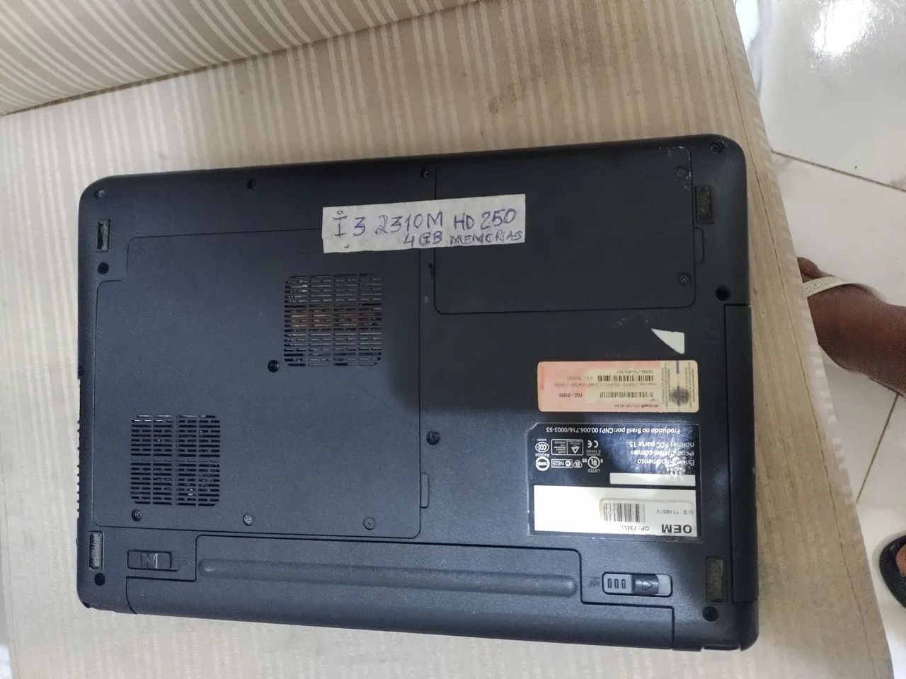Core i3 hd250 windows 10 pro 4gb $390,00 - Foto 3