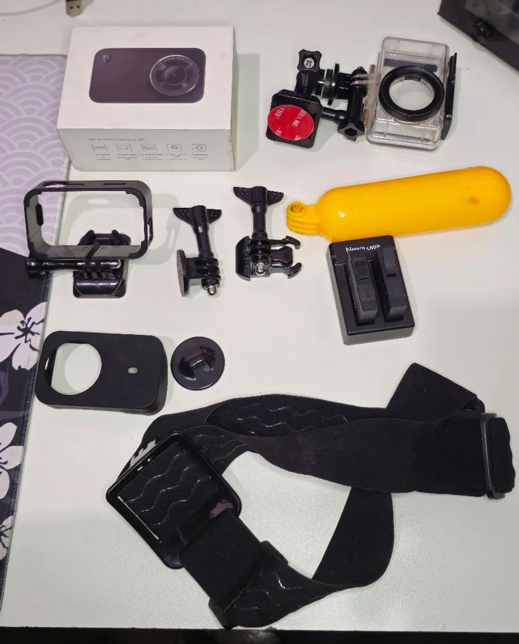 Camera Xiaomi 4K Tipo Gopro + Kit Completo + 3 Baterias + 128GB - Foto 2