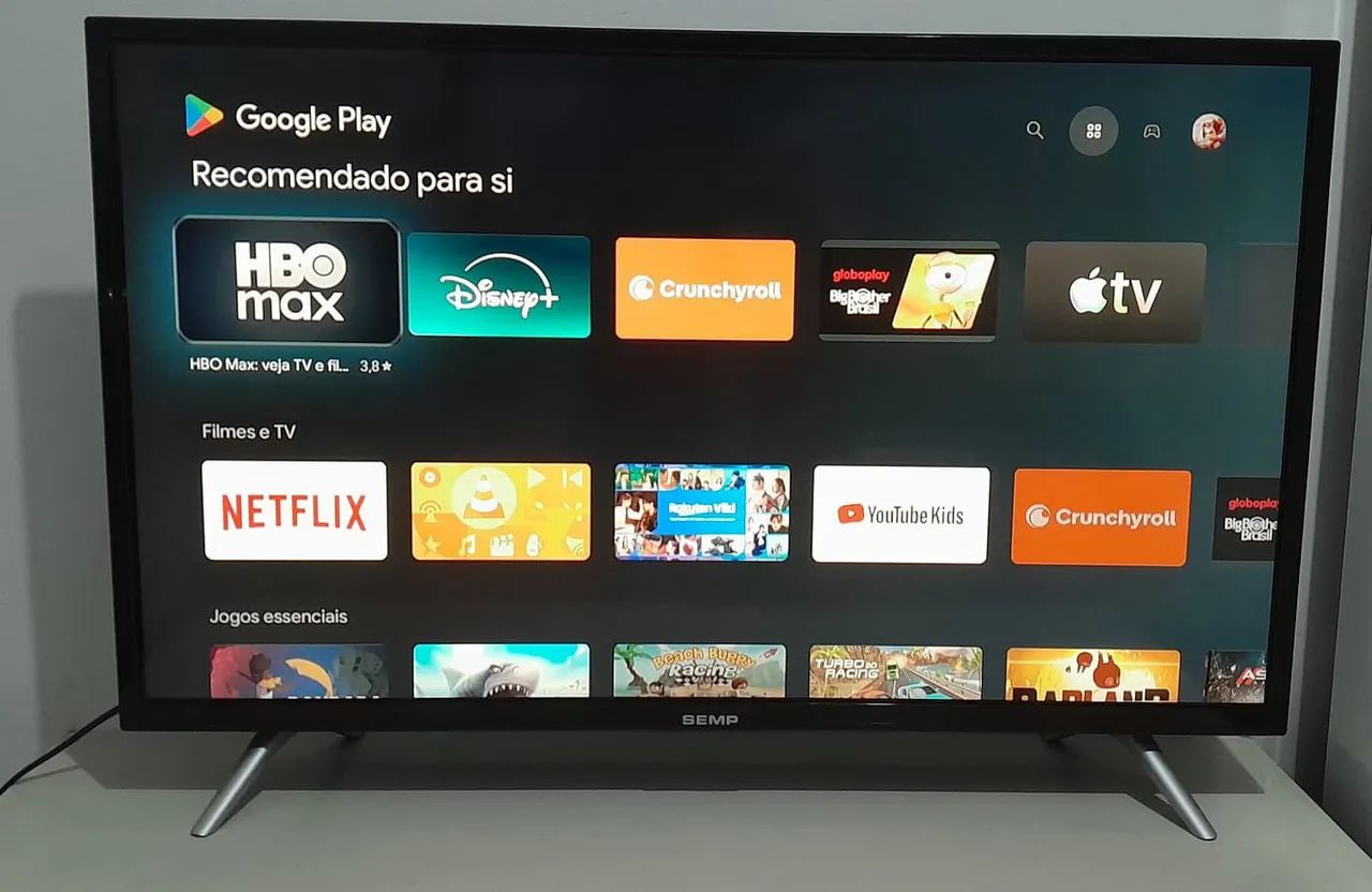 SMART TV SEMP ANDROID 32" LED FULL HD - Foto 3