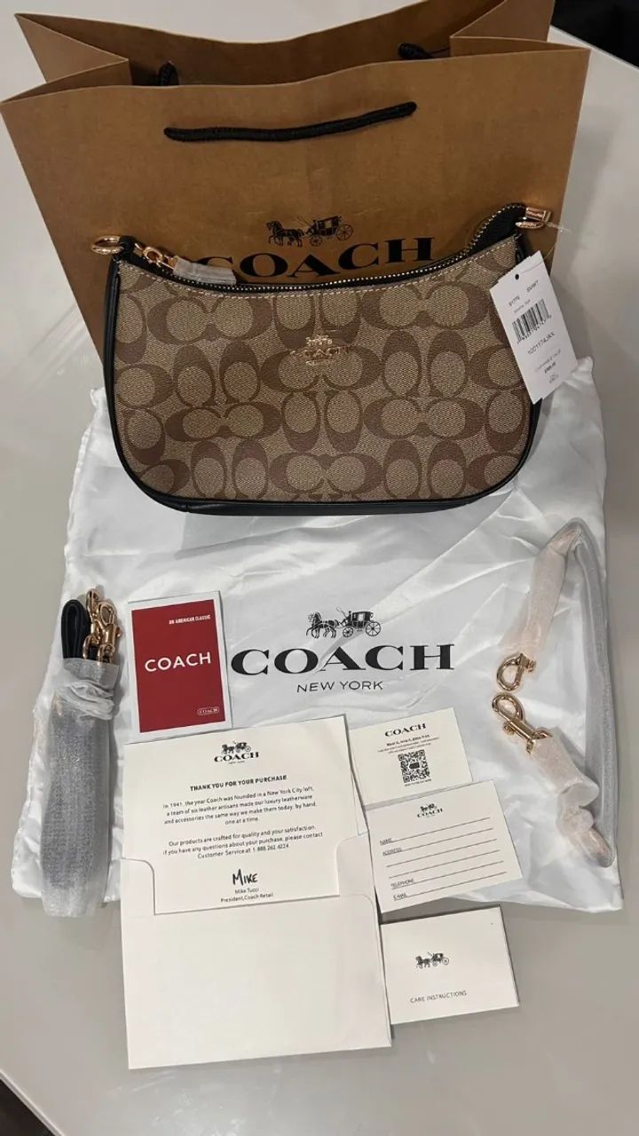 bolsa coach crossbody monogram - Foto 5
