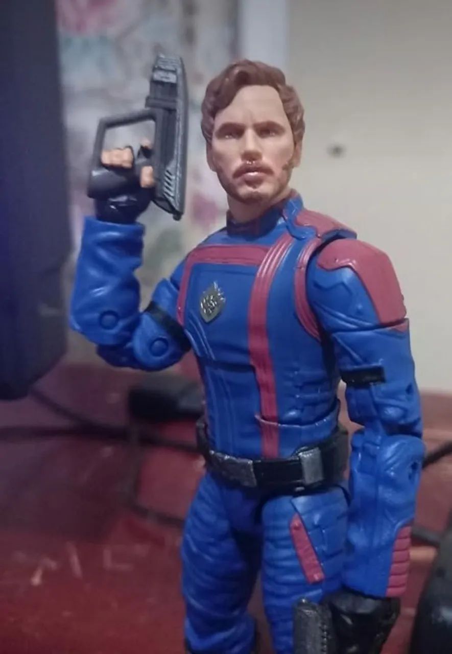 Senhor das Estrelas Star-Lord Guardiões da Galáxia Vol 3 Marvel legends - Foto 4