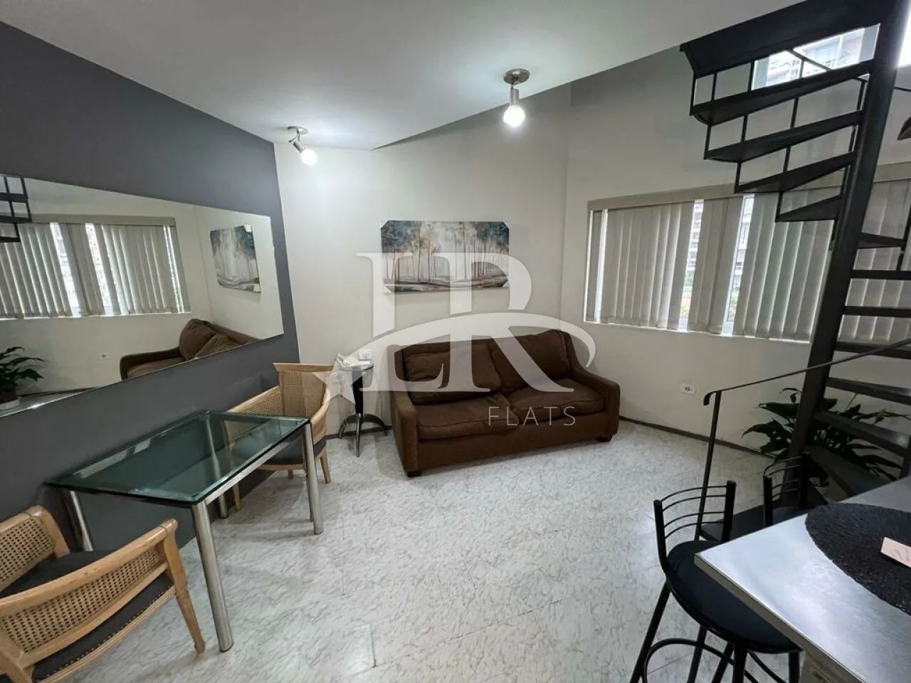 LR Flats Apartamento e Studio - Duplex mobiliado para alugar na Vila Nova Conceição. - Foto 2