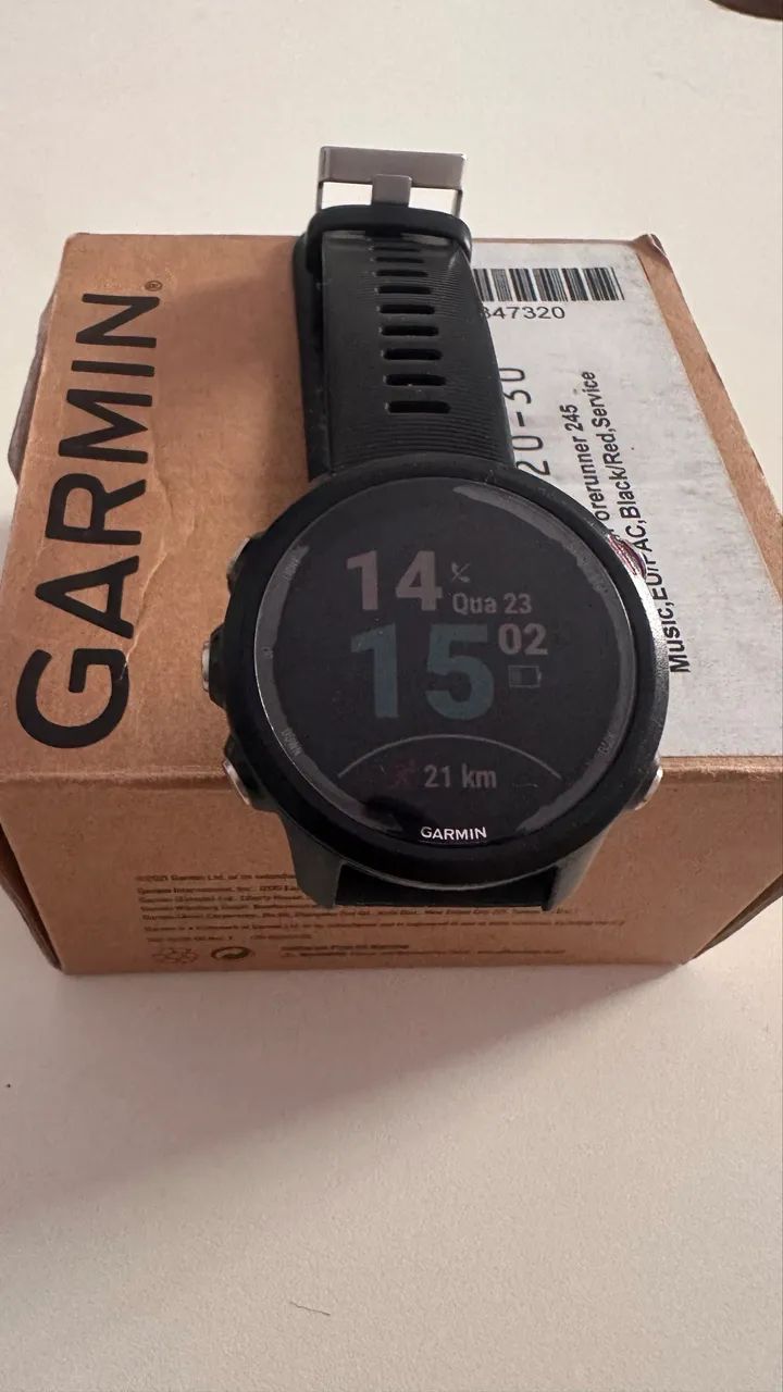 GARMIN FORERUNNER 245 MUSIC ? EXCELENTE ESTADO - Foto 3