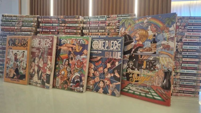 Coleção Completa One Piece Vol. 1 ao 108 + Blue, Green, Red e