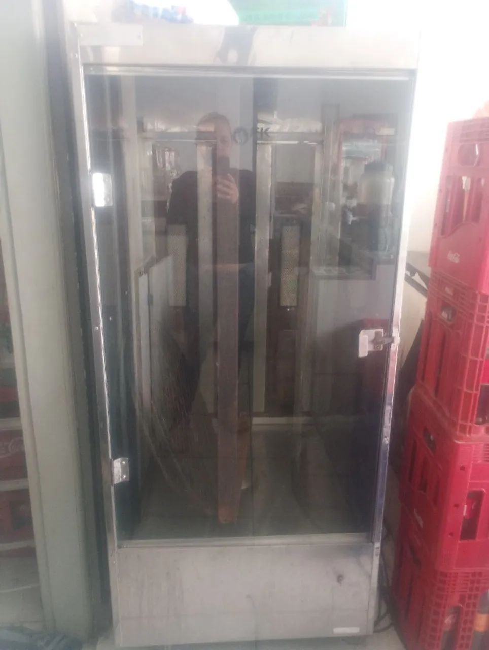 Máquina de assados 6 grelhas giratória 