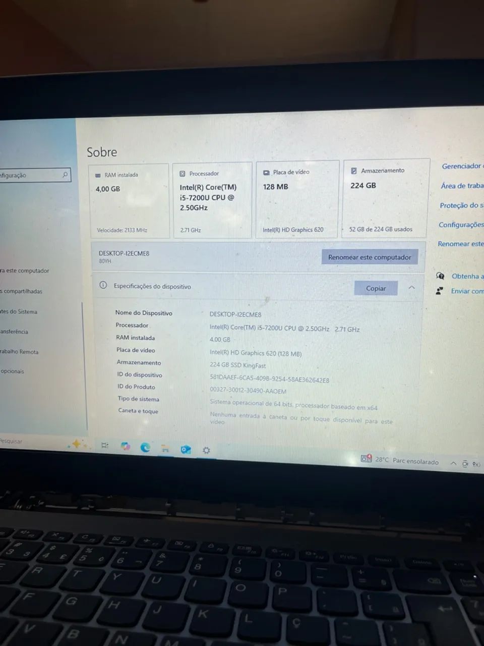 Notebook Lenovo i5 - Foto 4