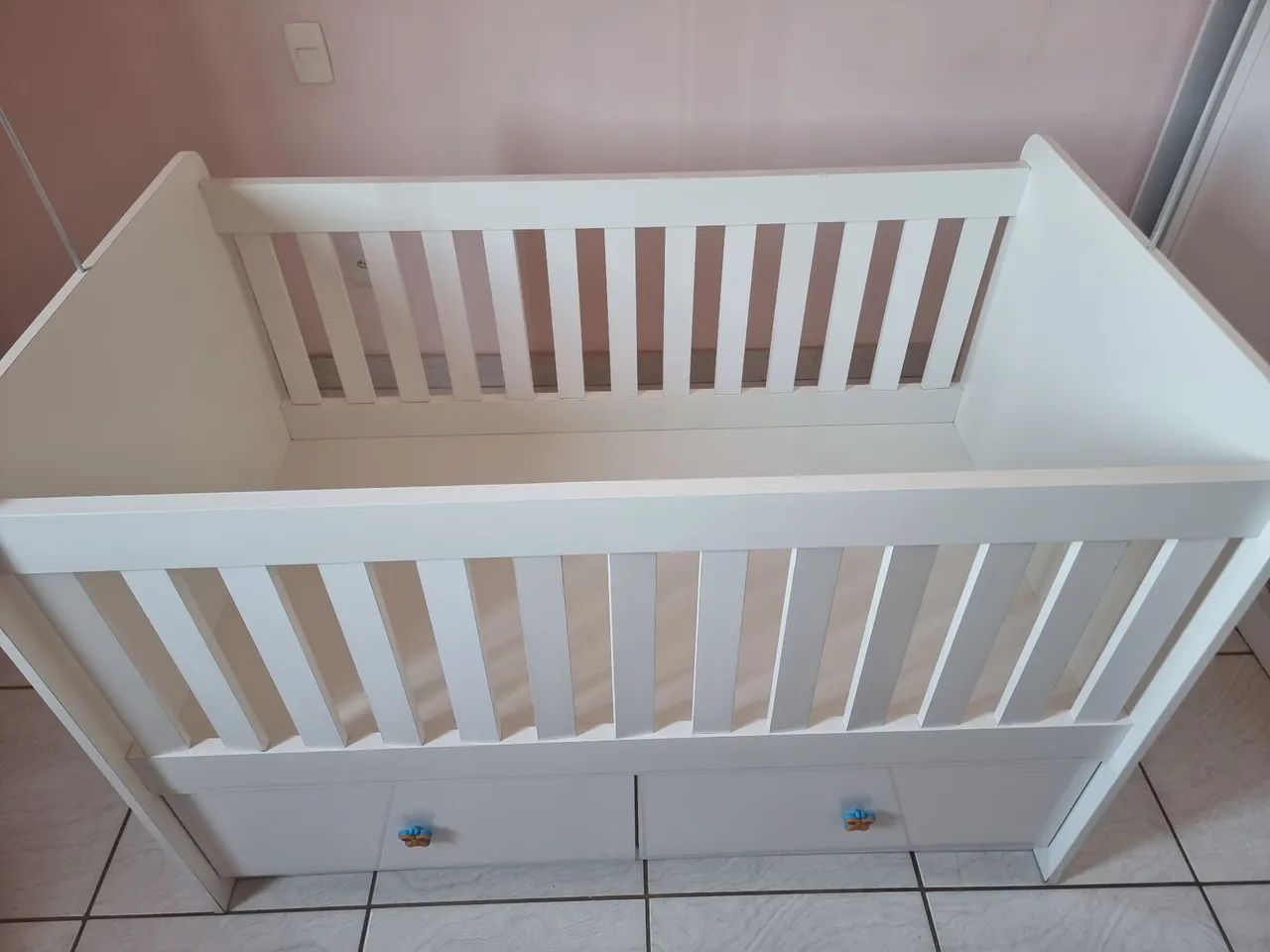 Berço Branco MDF - Foto 4