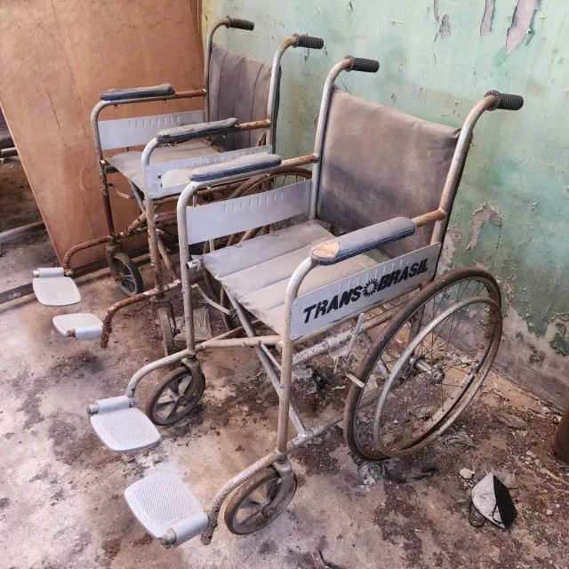 Lote 2 Cadeiras de Rodas Da Antiga Transbrasil