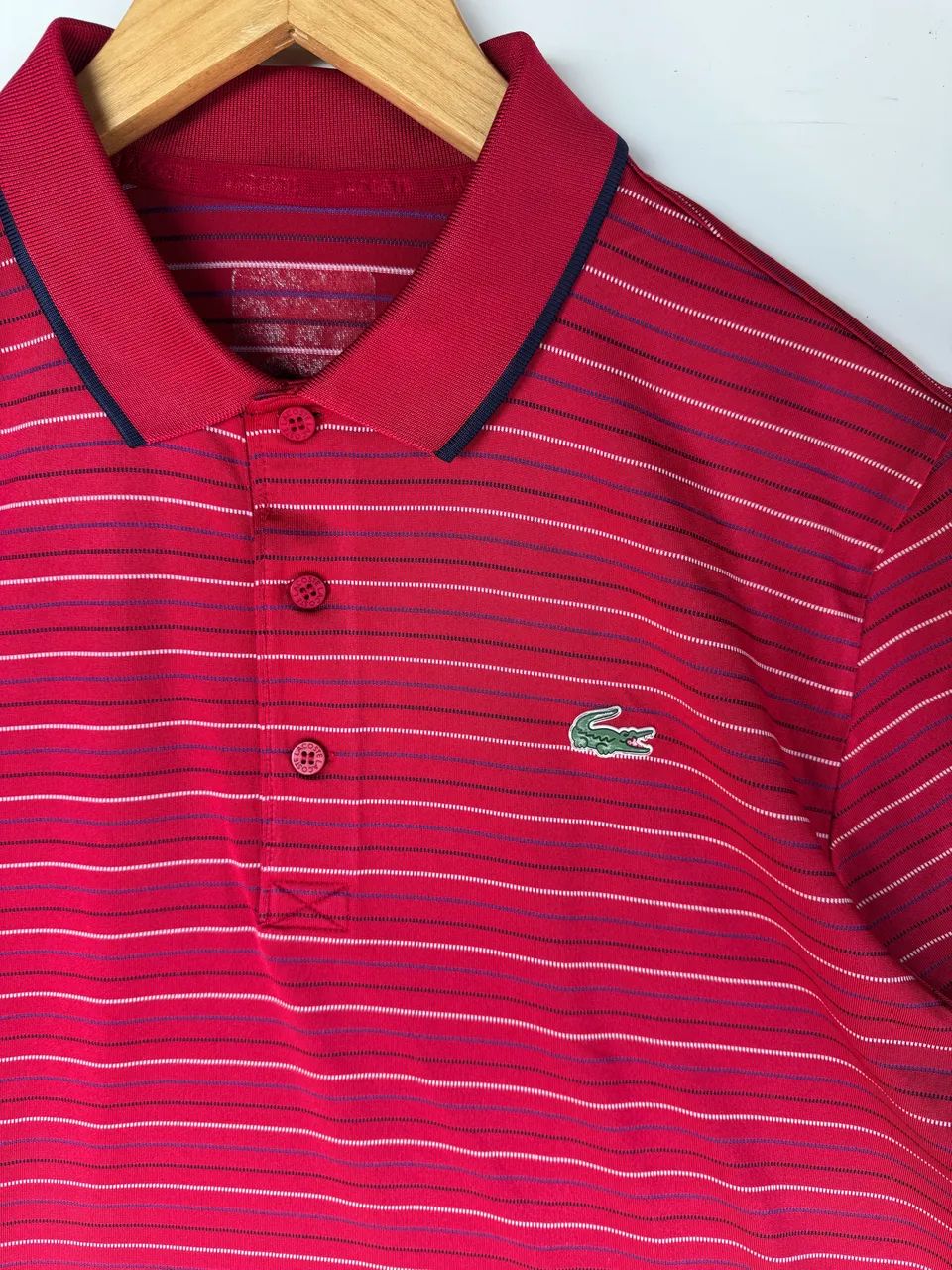 Camisa polo Lacoste sport dry  - Foto 4