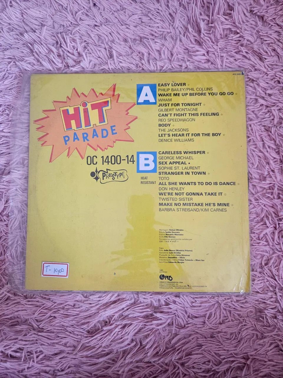 LP: HIT PARADE - Hits com intérpretes originais - Foto 2