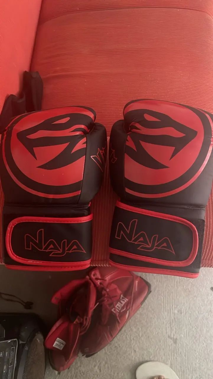 Luvas de boxe 