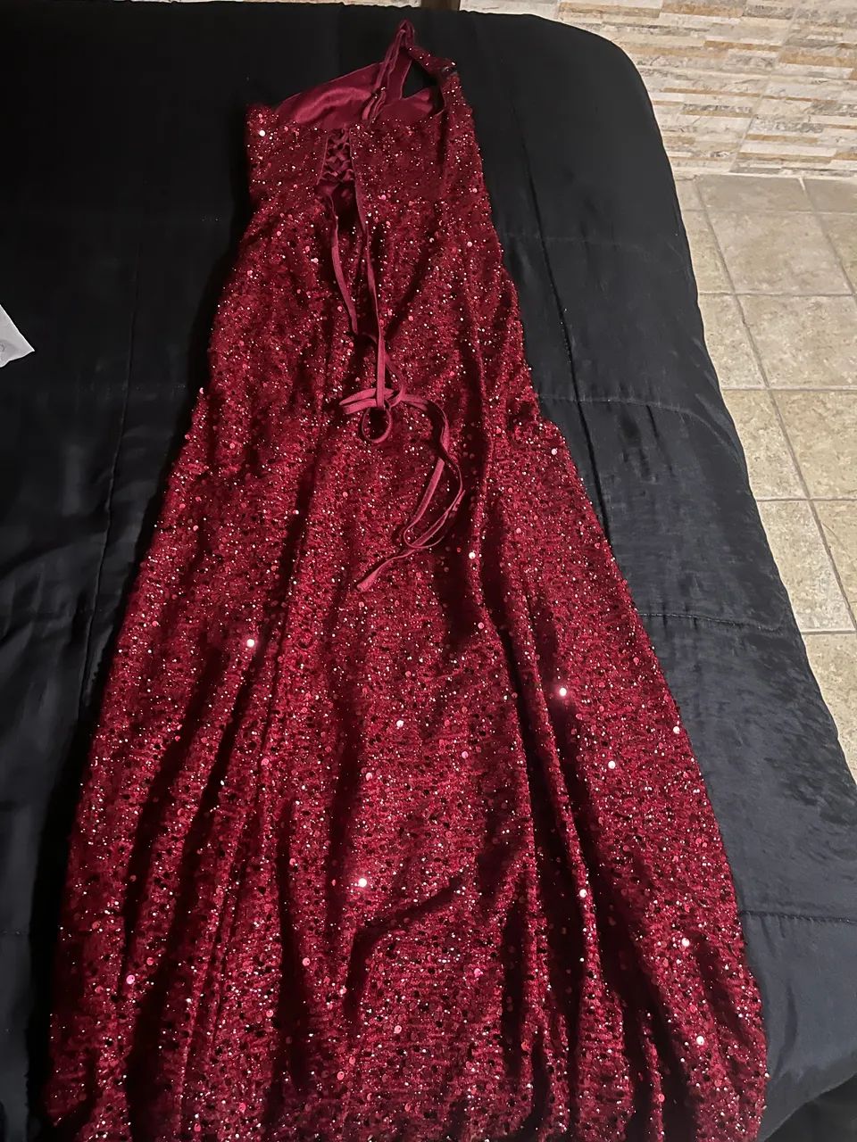 Vestido de Festa cor Marsala - Foto 3