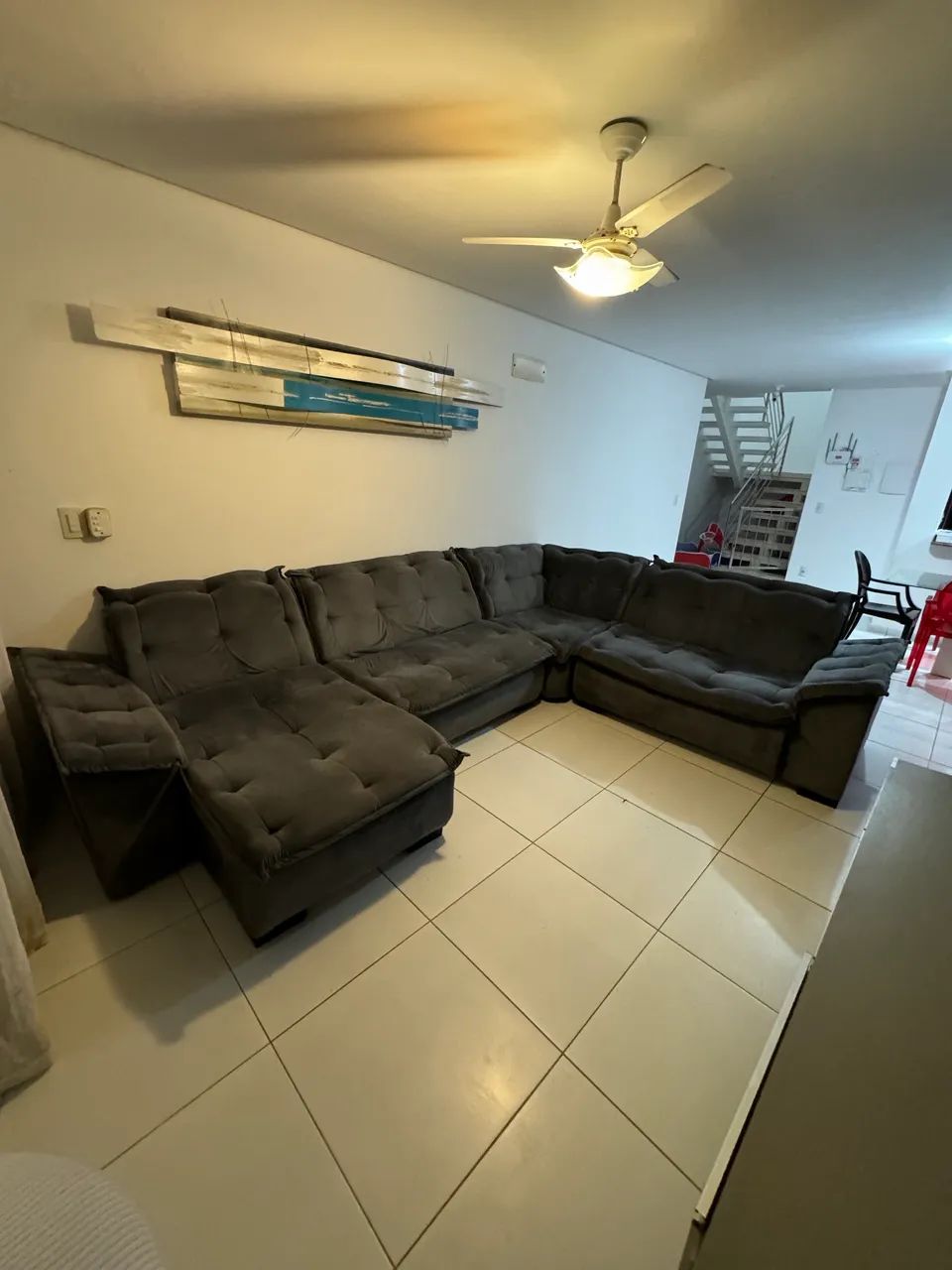 Sofá grande em U - Foto 2