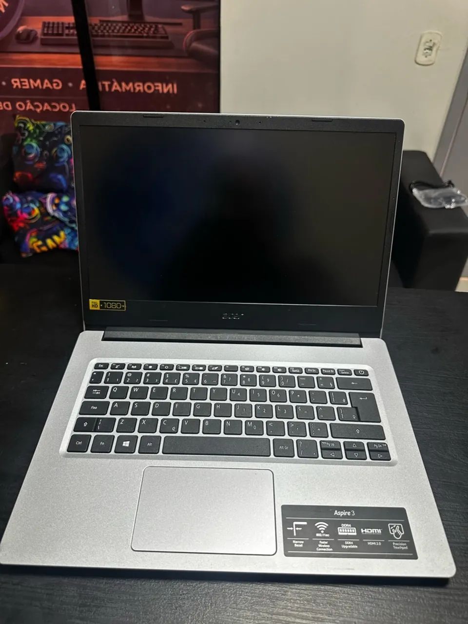 Notebook Acer novinho - 8Gb 128ssd - Windows 11