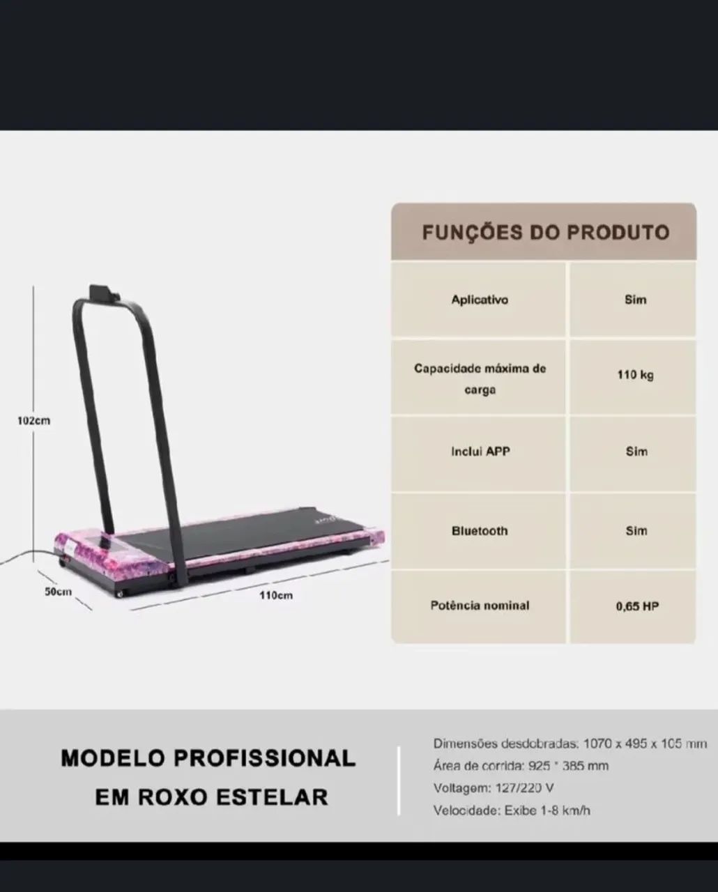 Esteira profissional  - Foto 3