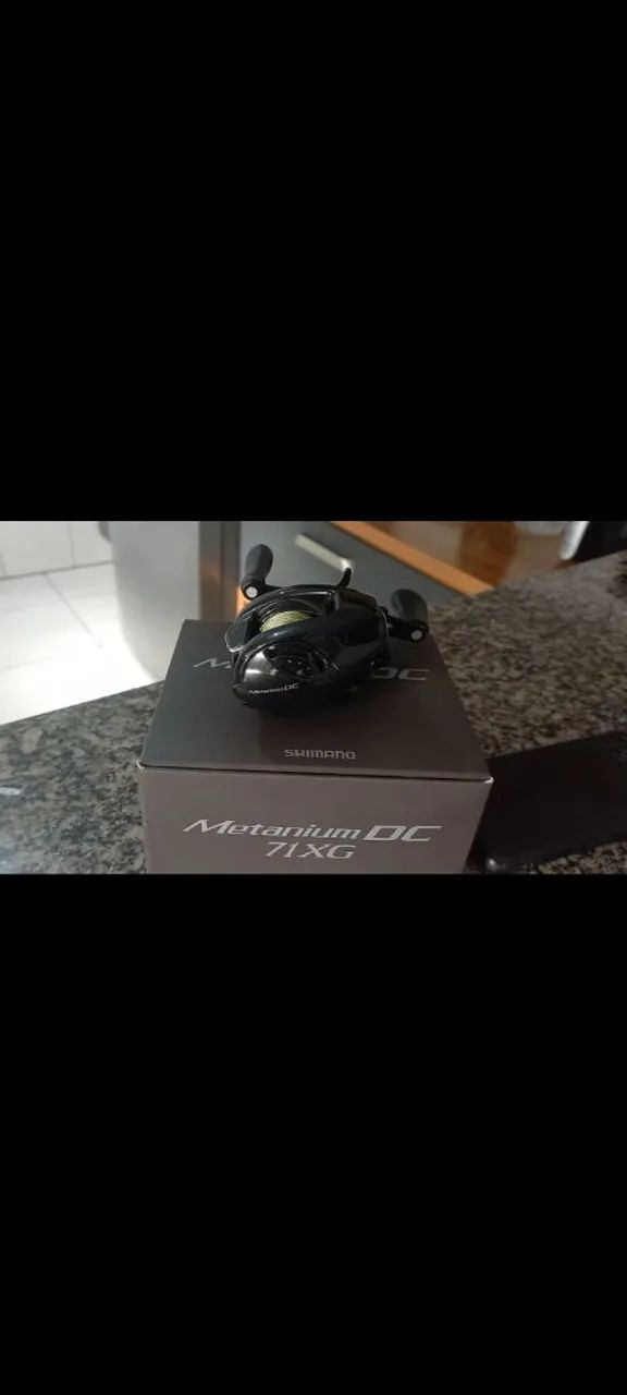 Carretilha Shimano Metanium DC 71 XG - Foto 3