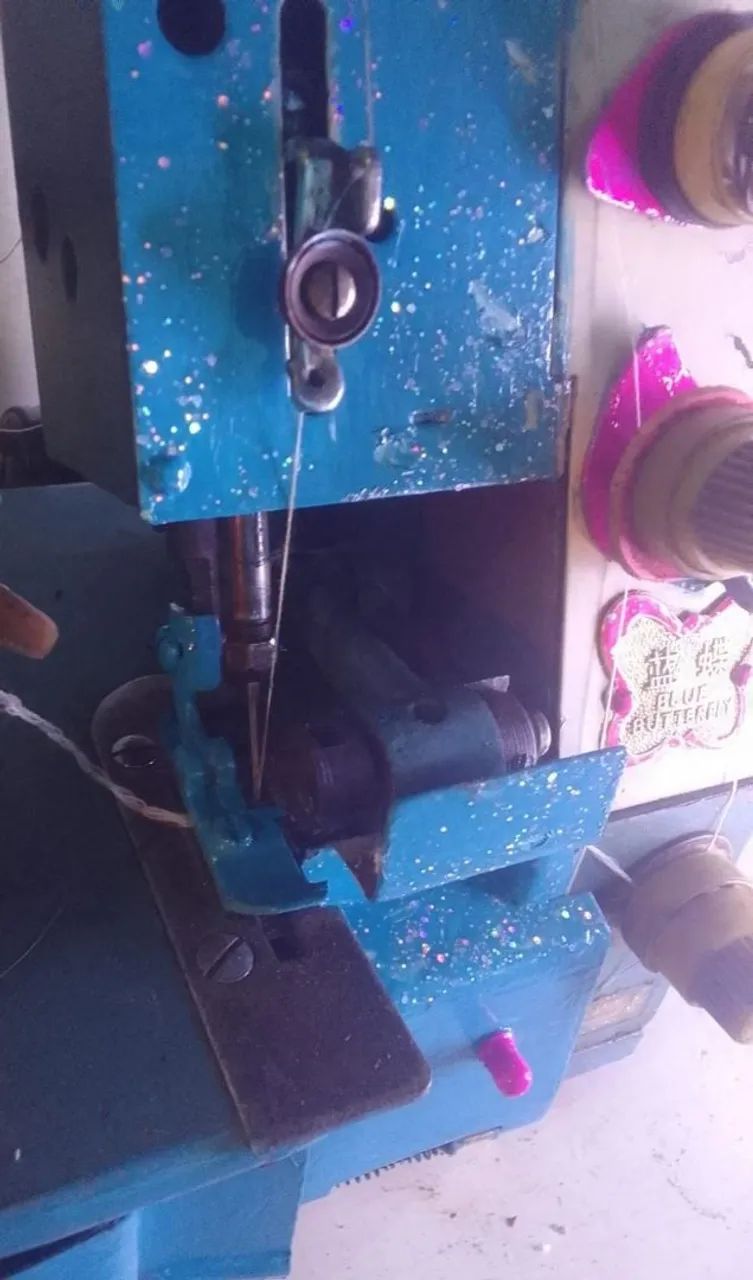 Maquina overloque 3 fios - Foto 2