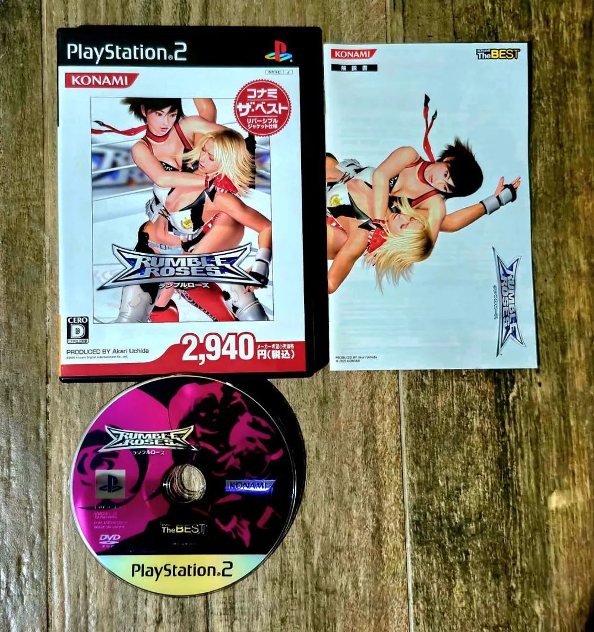RUMBLE ROSES PS2 ORIGINAL - Jogos de Vídeo Game - Jardim Cristo