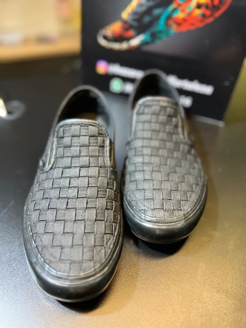 TÊNIS VANS Curren X Knost X Slip On Sf    41 original usado  