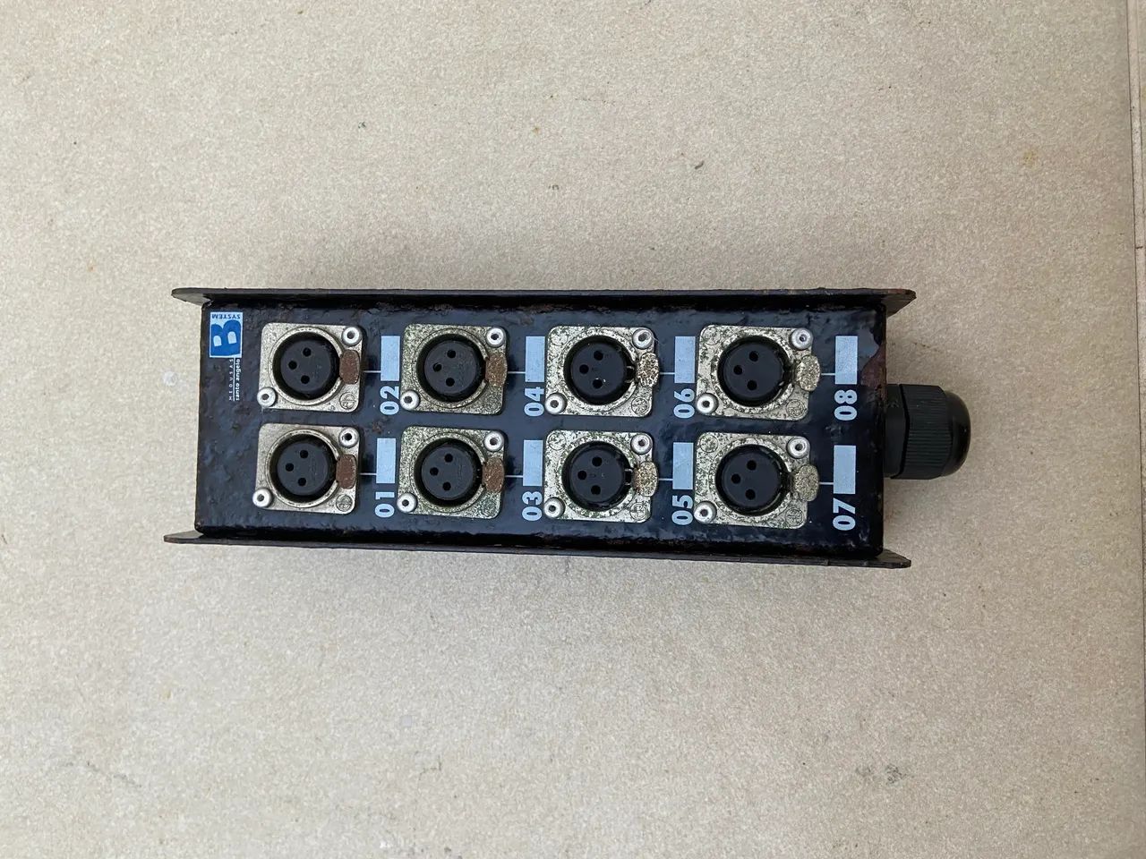 Multicabo Medusa 8 canais 