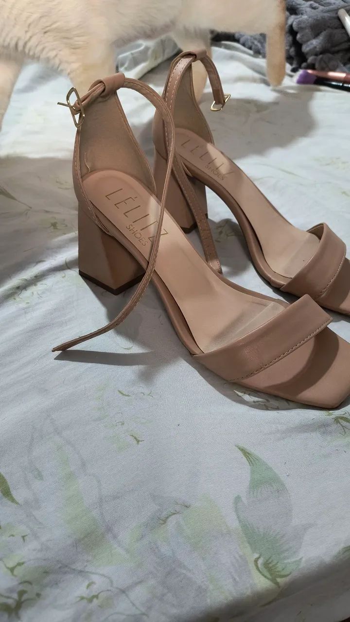 Sandalia nude 36