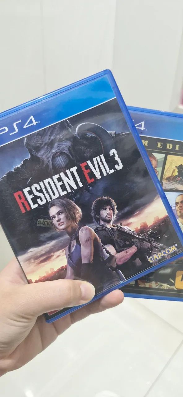 Gta 5 e Resident evil 3 remeke de ps4 - Foto 2