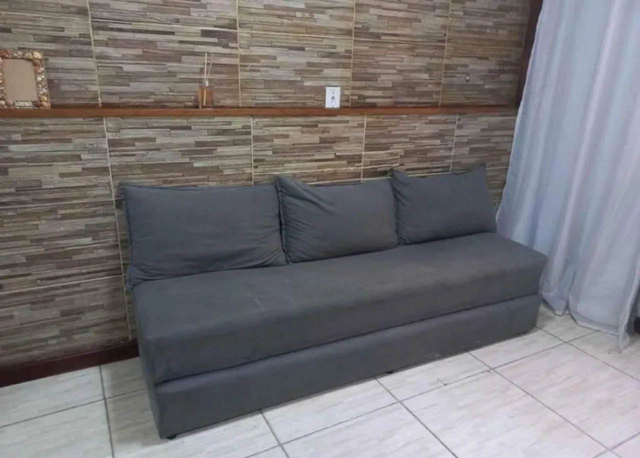 (Sofá cama) Sofanete que vira cama (3 em 1) - Foto 3