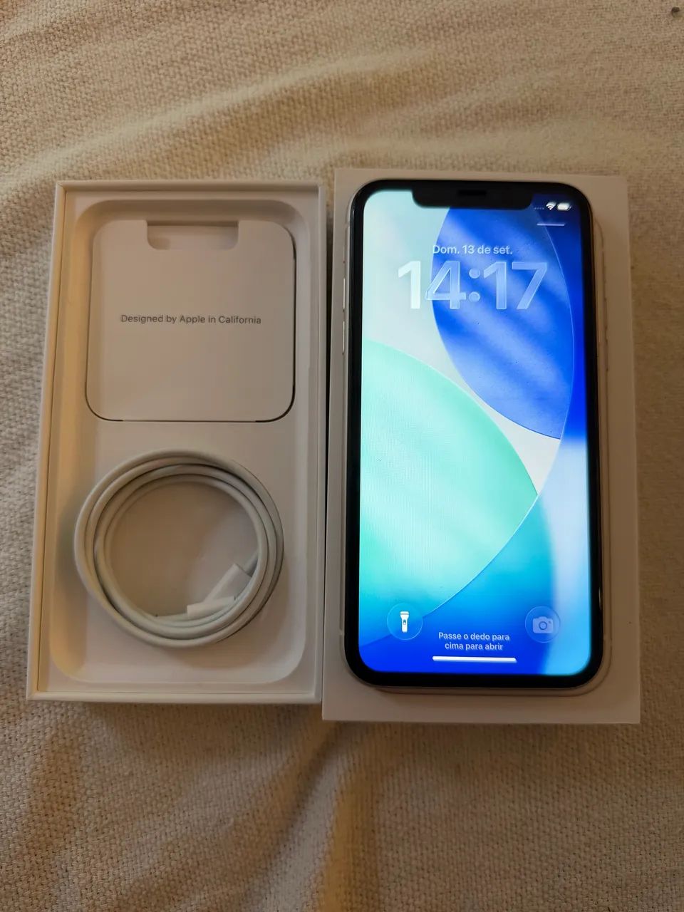 Iphone 11 - Branco - 128 gb - Ótimo estado