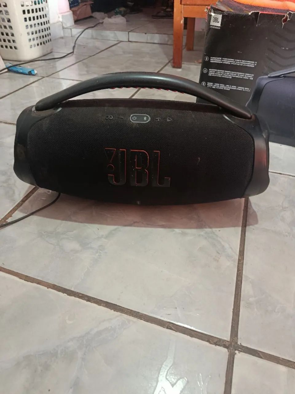 Caixa de som bombox  - Foto 2