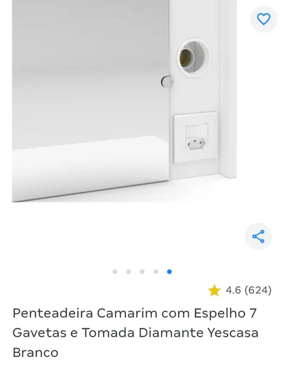 Penteadeira nova, na caixa, nunca usada. - Foto 5