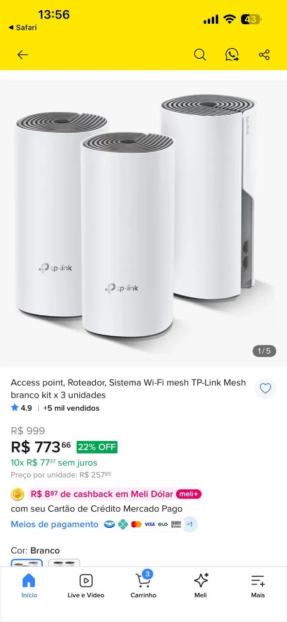 Vendo kit de roteadores sem uso - Foto 2