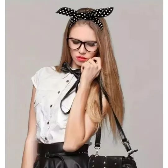 Faixa de cabelo estilo retrô fashion - Foto 2