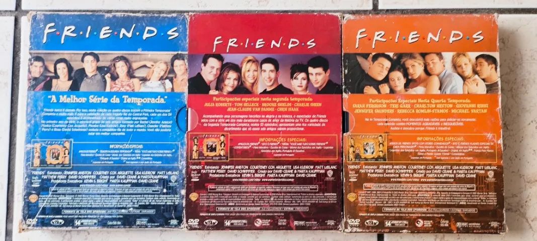 Friends Temporada 1,2 e 4 - Foto 2