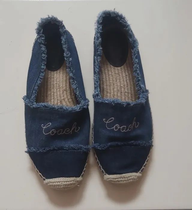 Alpargatas Slip on jeans Coach 36 - Foto 3
