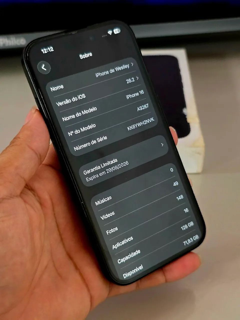 iPhone 16  novo - Foto 3