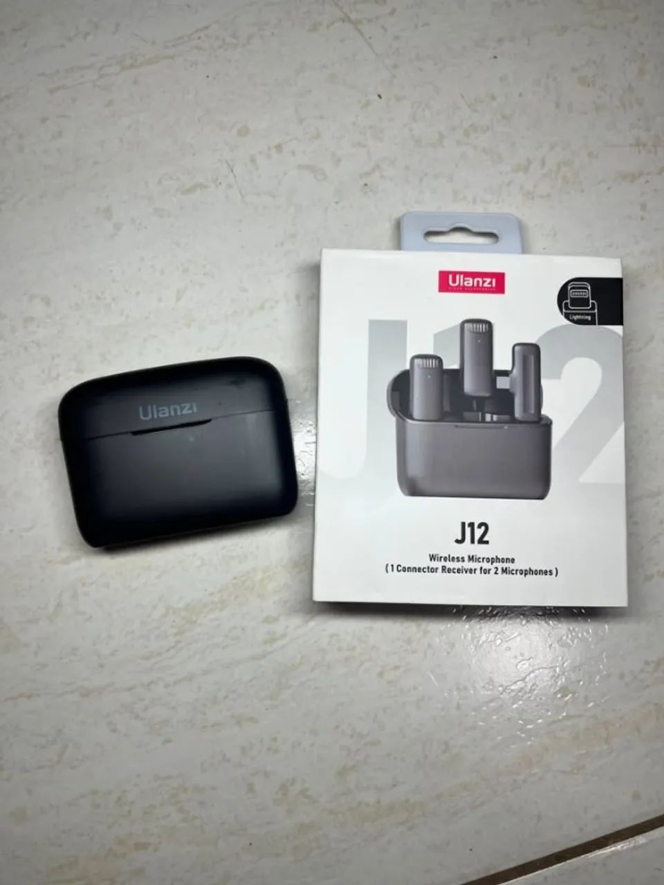 Microfone Sem Fio Ulanzi J12 para iPhone (Lightning) - Foto 2