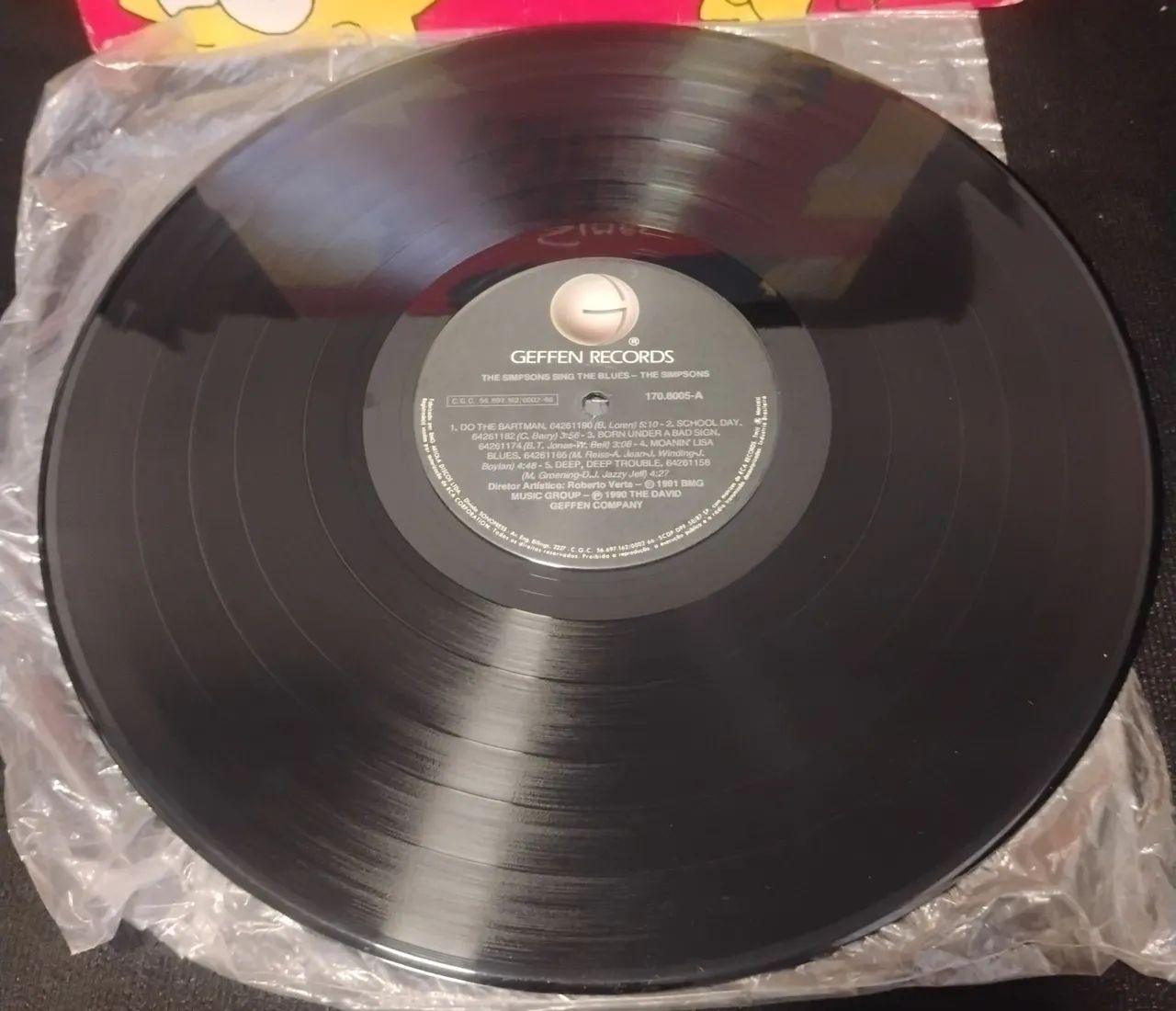 Vinil Os Simpsons - Sing The Blues (Disco, LP) - Foto 3